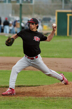 Breyon Canez made first team All-League for his pitching,
hitting and first base performance.