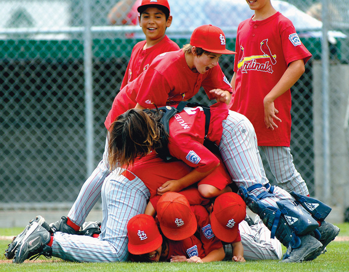 A picture of athletic perfection