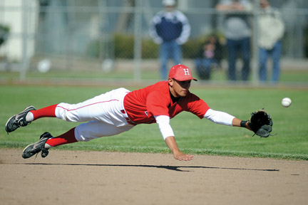 Baler shortstop competes at exclusive showcase