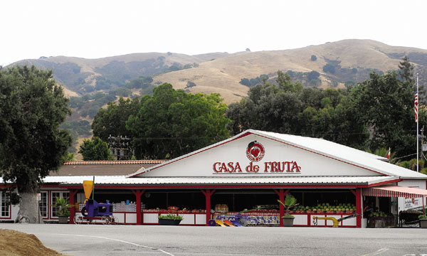 Another View Fruit of family s labor became Casa de Fruta SanBenito Hollister San Juan Bautista CA