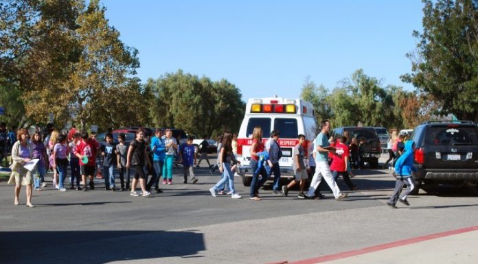 School drill offers practice for the eventual ‘Big One’