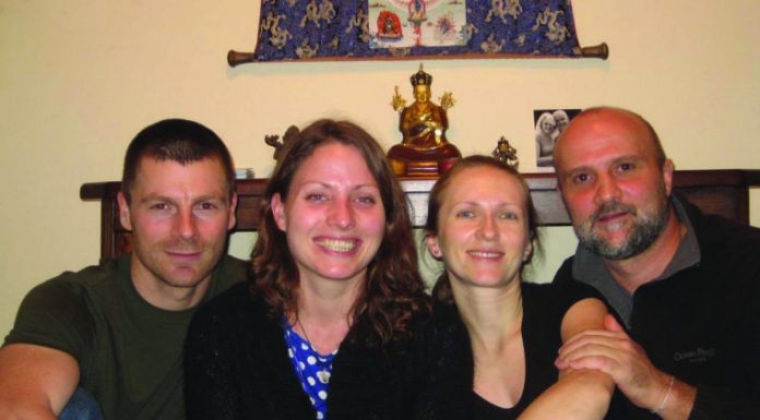 Couples offer free meditation sessions