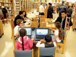 Library receives gift of apple technology