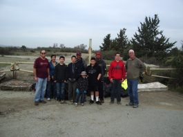 Sacred Heart students take on trash duty in river