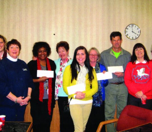 Teachers awarded checks to spend in the classroom