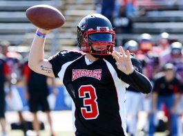 Semi-Pro Football: Barnstormers outgun Rhinos, win fifth straight