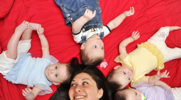 Visit to quadruplets – just what ‘The Doctors’ ordered