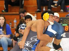 Prep Wrestling: Freshman shines on Senior Night