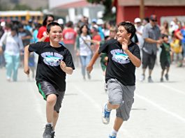 Gift of encouragement at annual games