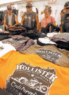 Hollister Co. clothing brand, biker rally boss feud over trademarks