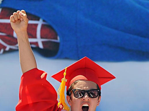 Balers graduate to the real world as a principal says goodbye
