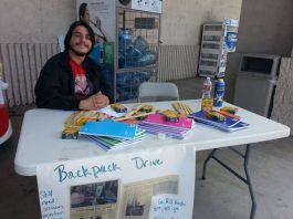 Substitute teacher re-launches backpack giveaway program