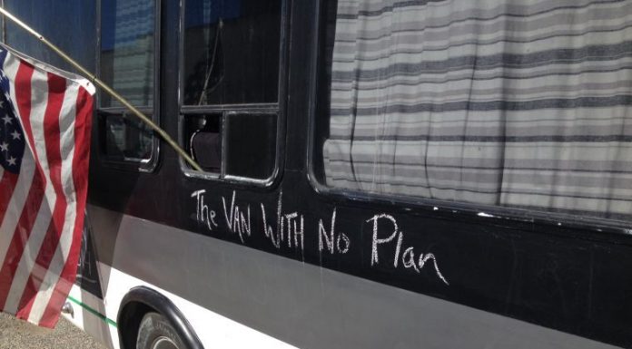 ‘Van With No Plan’ makes stop at Hollister Rally