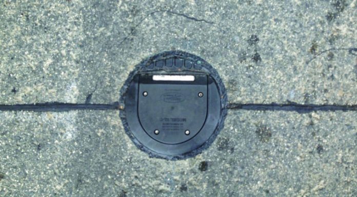 Revamped crosswalk near SBHS installed before school year