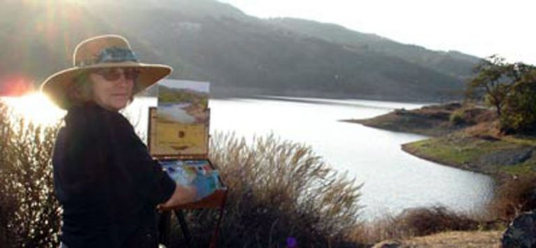 Making her mark with landscapes