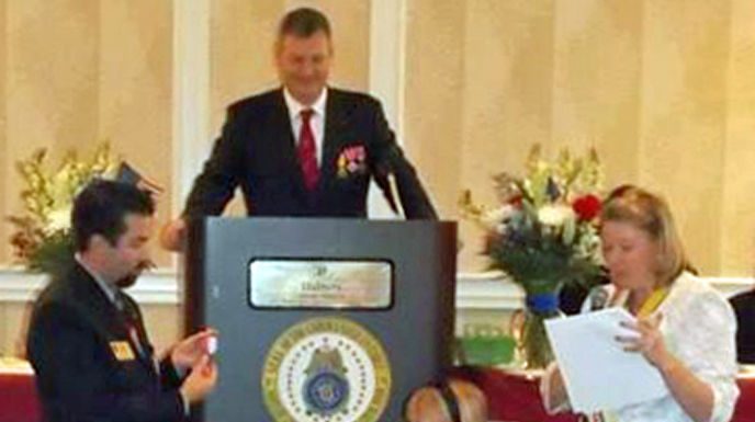 Campbells elected National Auxiliary President and National Commander