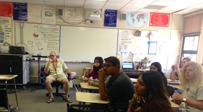 Gasping for cool air at SBHS