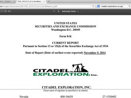 In SEC filing, oil company indicates plans for legal action