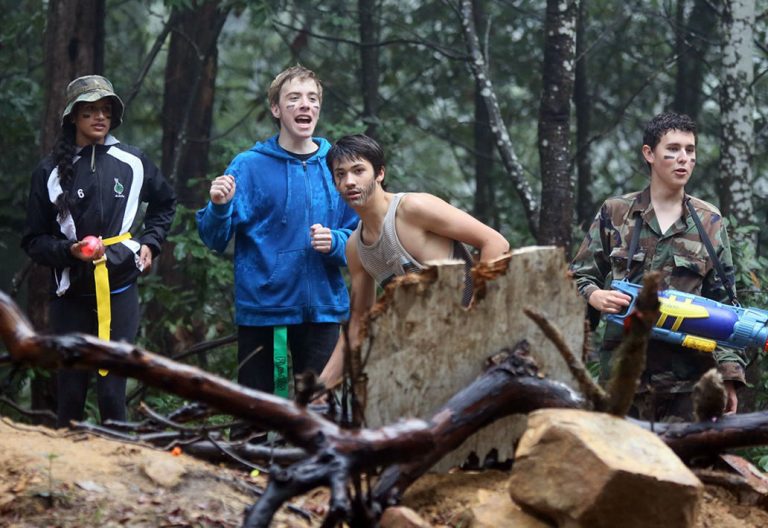 Students learn history from the trenches