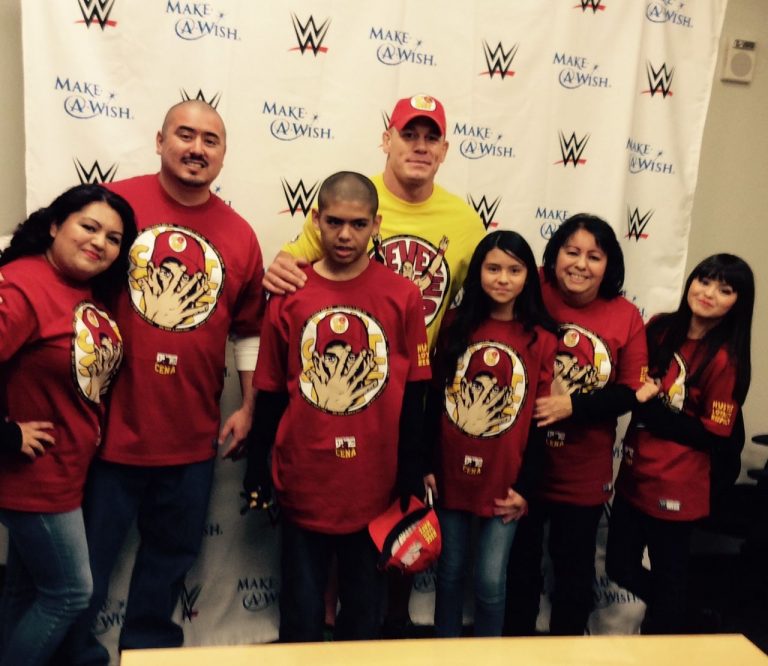 Life on the ropes: Ortiz family meets John Cena