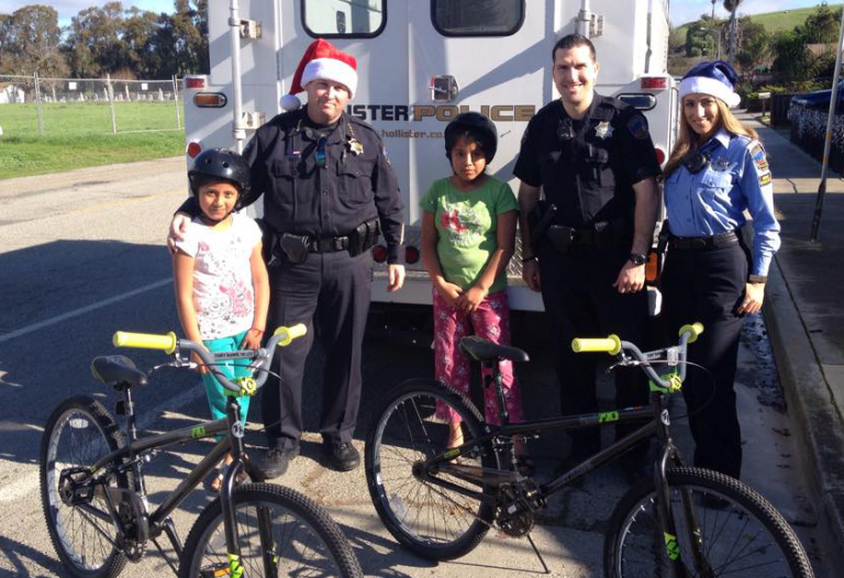 Police, nonprofit team up for bicycle giveaway