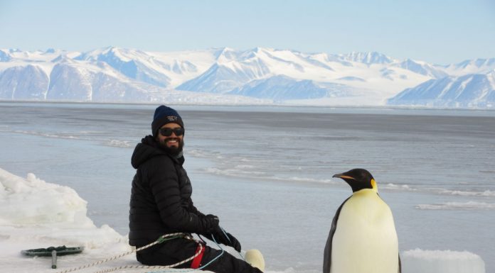 Baler alum studies snails in Antarctica
