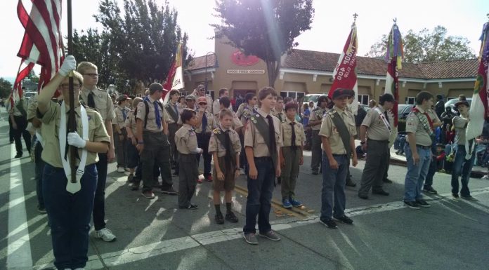 Scouts named most patriotic youth group in parade
