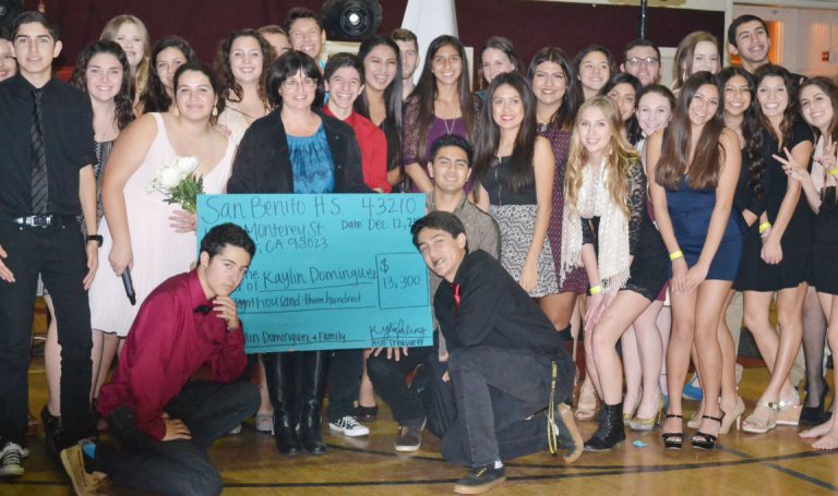 Students donate $14K to Dominguez family