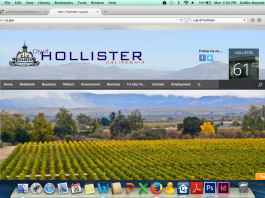 City of Hollister updates its website