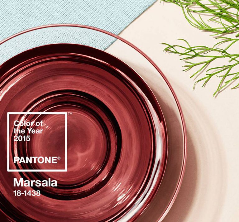 Marsala, 2015 Color of the year – A splash of wine anyone?