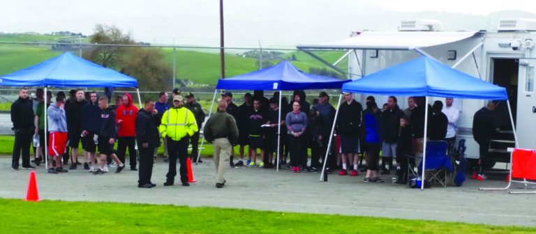Dozens take part in sheriff testing