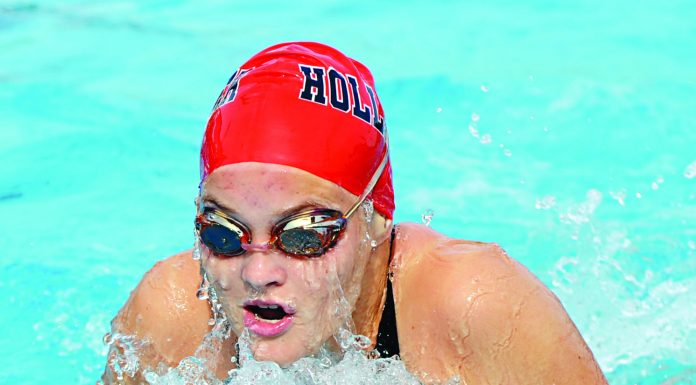 Swimming: Larson a rising star