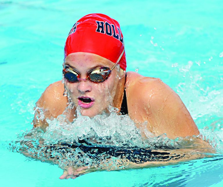 Swimming: Larson a rising star