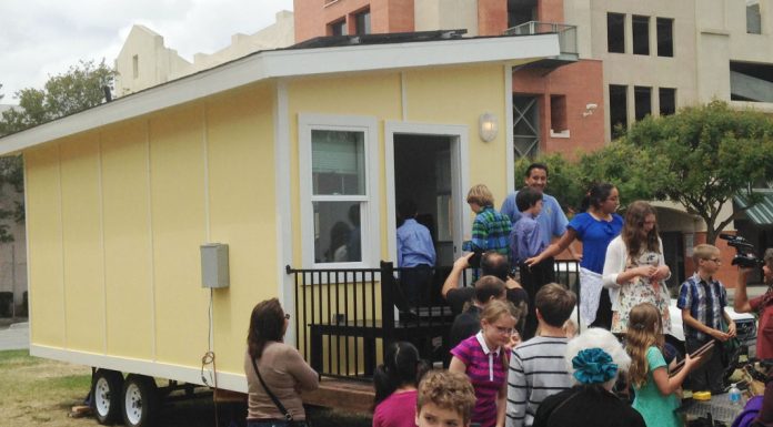 Mayor, students craft ideas for tiny homes as shelter