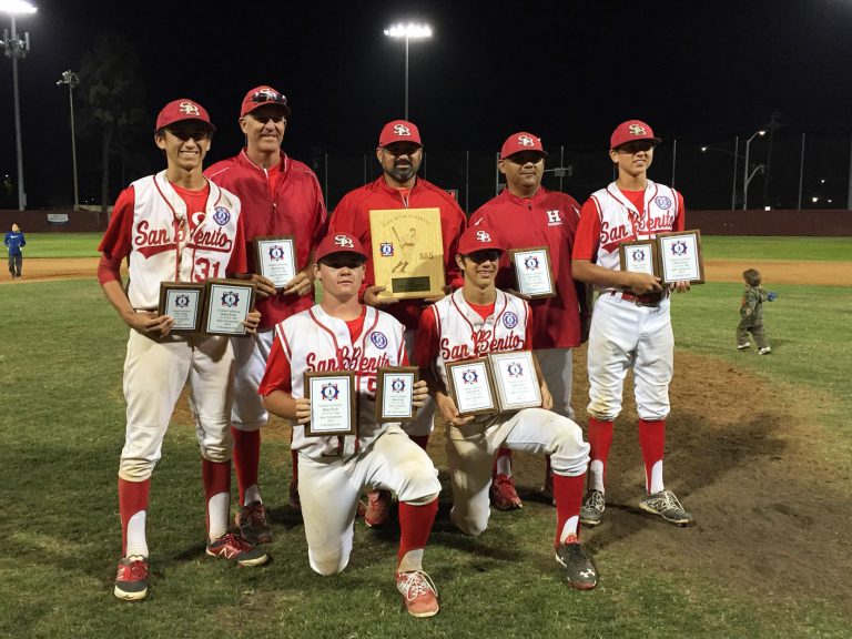 Baseball: San Benito Babe Ruth 15s win state