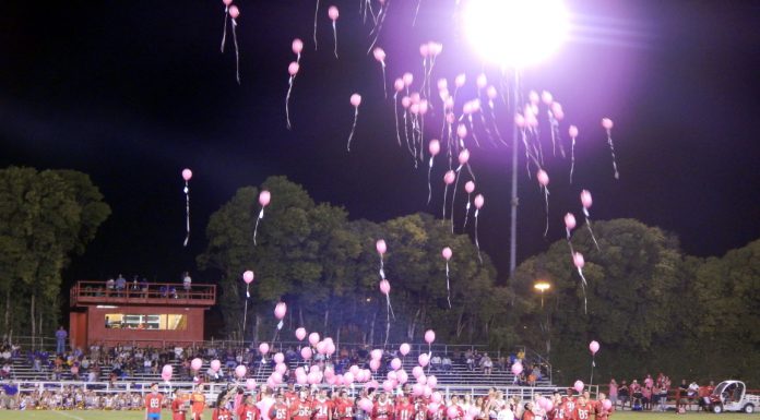 San Benito High loves pink