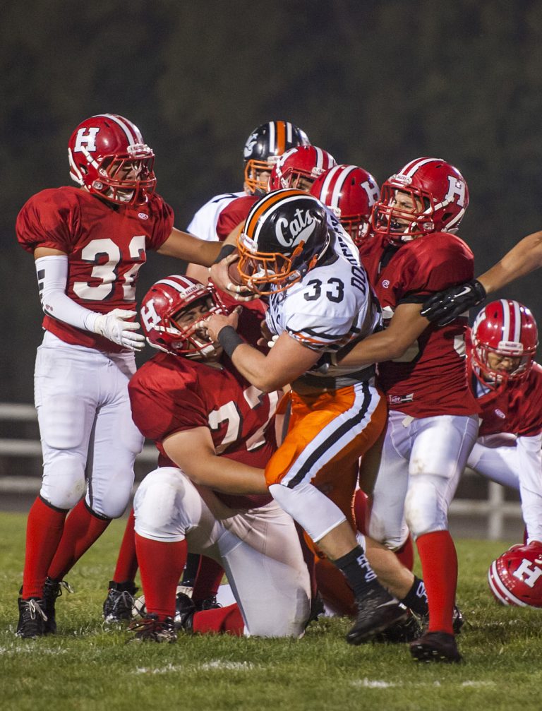 Football: Balers tame Wildcats, 21-14
