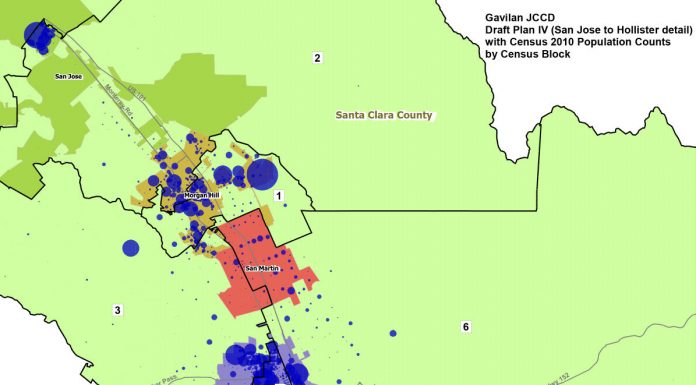 Gavilan College board approves new districts