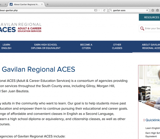 Gavilan website helps adult learners find what they need