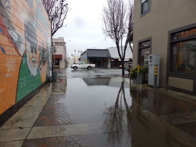 Hollister gets half inch of rain in a day