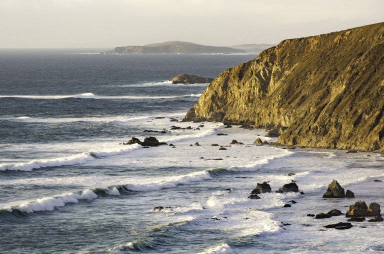 Getting Out: Point your way to this vista seashore