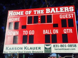 Klauers donate new SBHS scoreboard