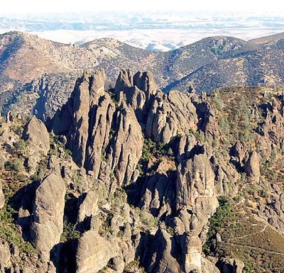 Building fire in Pinnacles National Park injures one earthquake near pinnacles