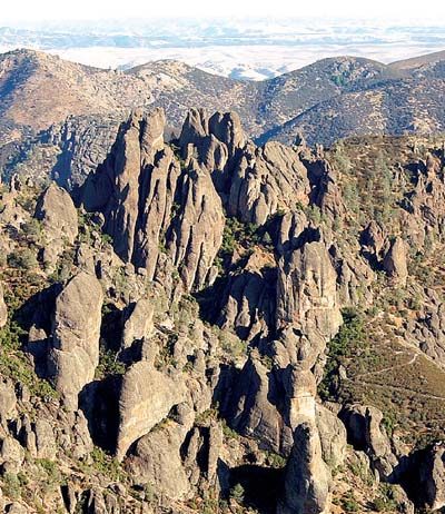 Building fire in Pinnacles National Park injures one earthquake near pinnacles
