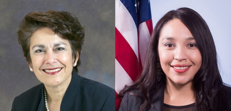 Anna Caballero and Karina Cervantez Alejo