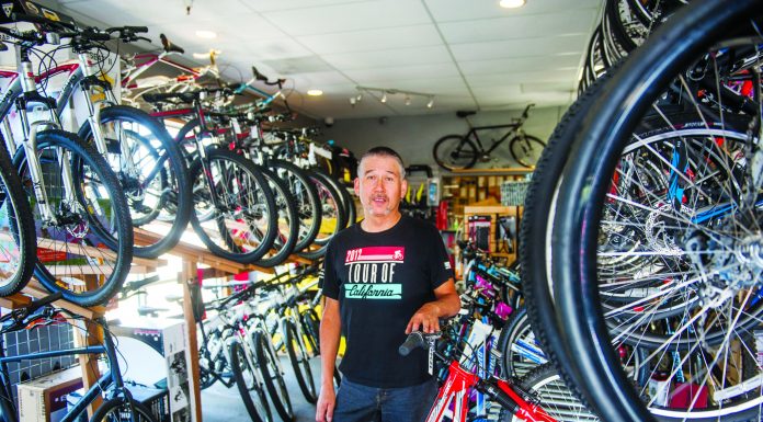 Family-run bicycle shop takes local road to success