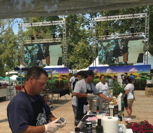 Hollister fire crews take part in Garlic Fest charity cook-off