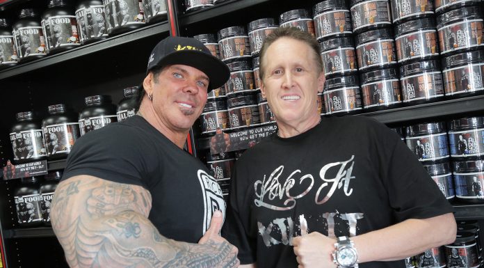 Bodybuilding: Piana makes an appearance in Hollister