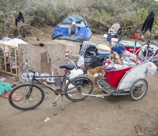 Homelessness continues to rise near San Juan Road