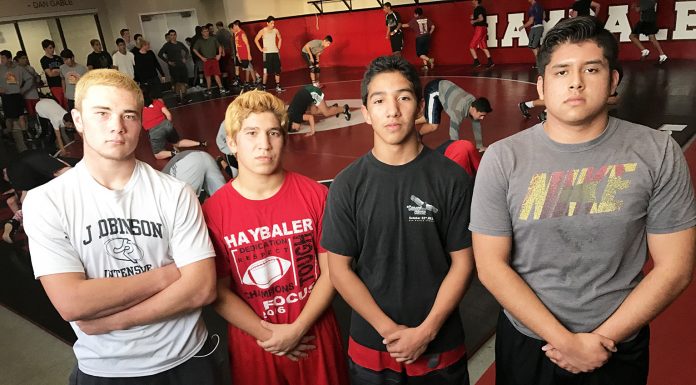 Wrestling: The Balers’ Fantastic Four